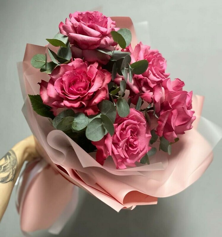 Gocha buket frantcuzskih roz, gocha buket frantcuzskih roz