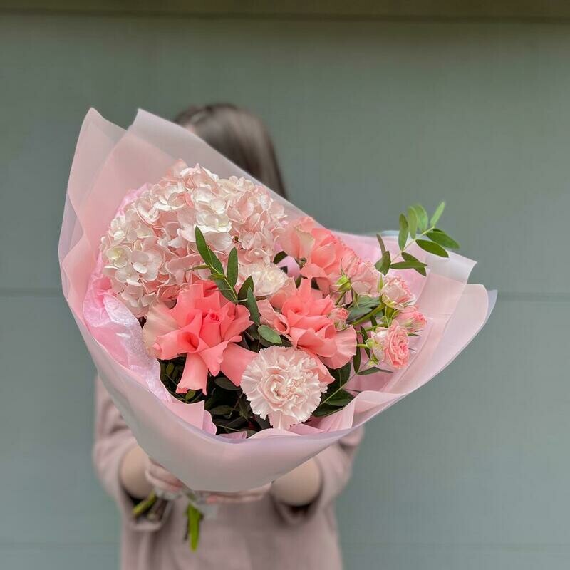 Букет «Сочный персик., стандартный