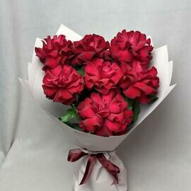 Krasnie frantcuzskie rozi, 7 sht