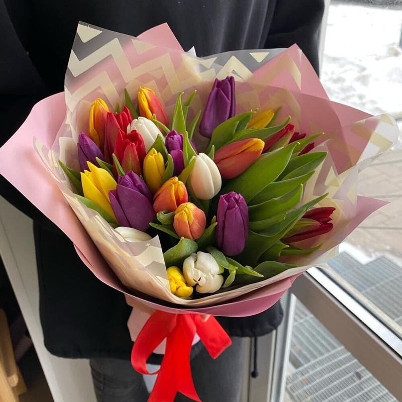 Buket iz tyul_panov miks 25sht, buket iz tyul_panov miks 25sht