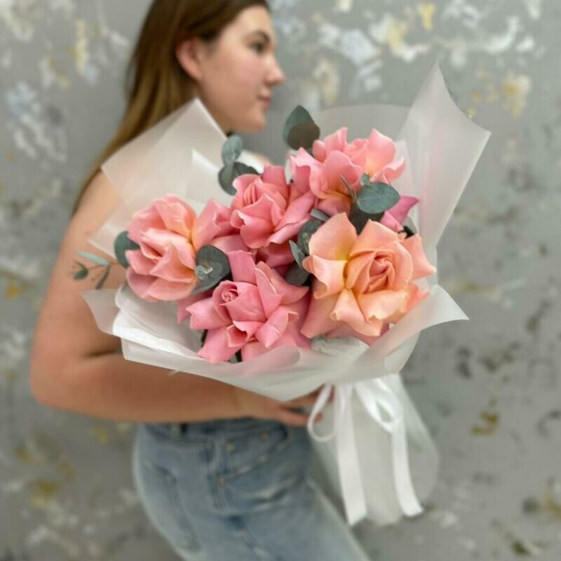 Букет из французкой розы, стандартный