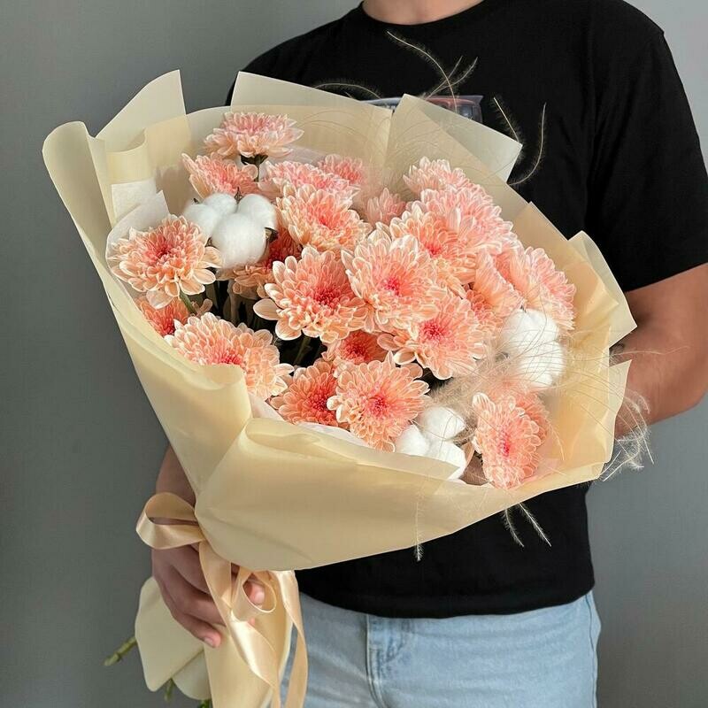 Buket hrizantem «Kraski oseni», standart