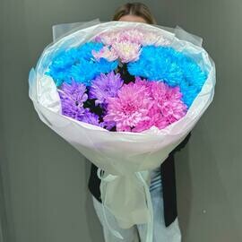 Buket iz tcvetnoj hrizantemi