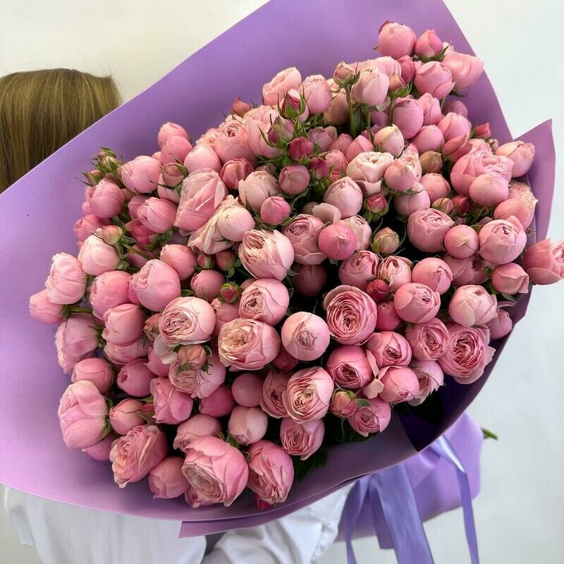Bouquet giant XXL with bush rose, standart