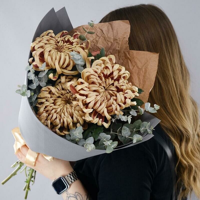 Hrizantemi Viena s evkaliptom, standart