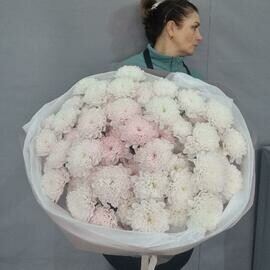 Пудрово-розовый букет 