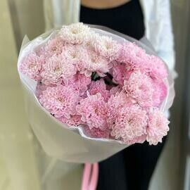 Букет "Привет" из хризантем 