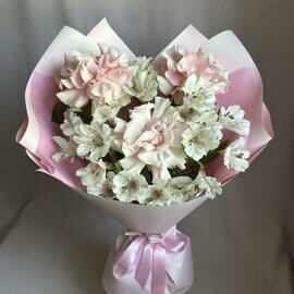 Vozdushnij buket. Frantcuzskie rozi, al_stromerii