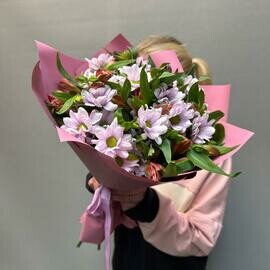 Hrizantema kustovaya i al_stromeriya