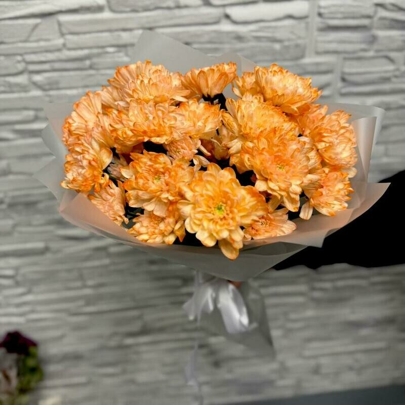 Buket iz Oranzhevih Hrizantem, standart