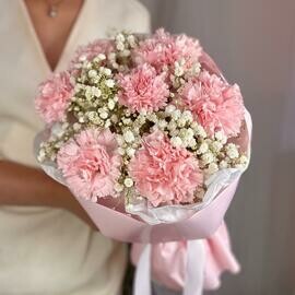 Milij kompliment  gipsofila i diantusi