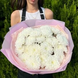 Букет из 5 веток хризантемы