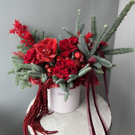 Роскошь с амариллисом