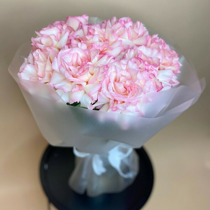 Французская роза, 9 роз