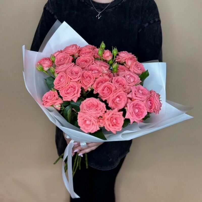 9 кустовых роз Барбадос , 9 кустовых роз 