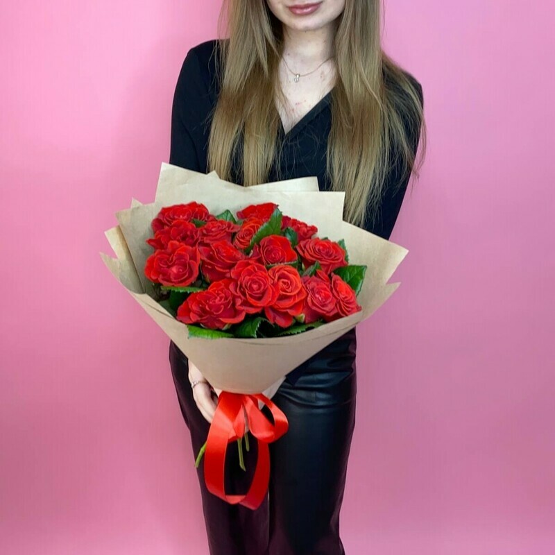 Букет Эль Торро, 15 роз