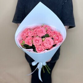 5 кустовых роз Барбадос 