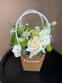 Сумочка с французской розой 