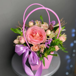 Цветы в сумочке