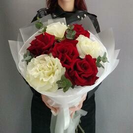 Buket  frantcuzskih roz