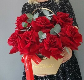 Композиция из французских роз