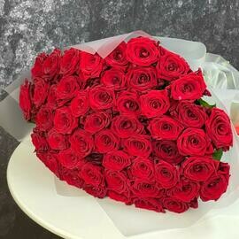 51 красная роза