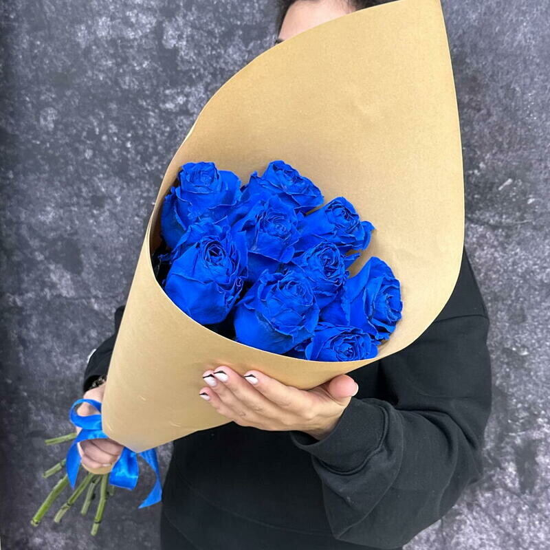 Глубина Ночи, синий роза