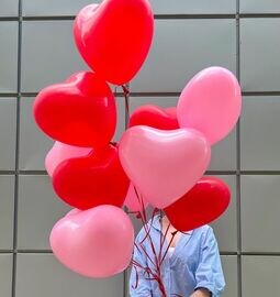 A bunch of balloons Aerial fantasy