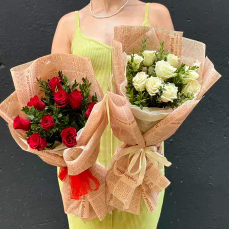 Букет-комплимент из роз, стандартный