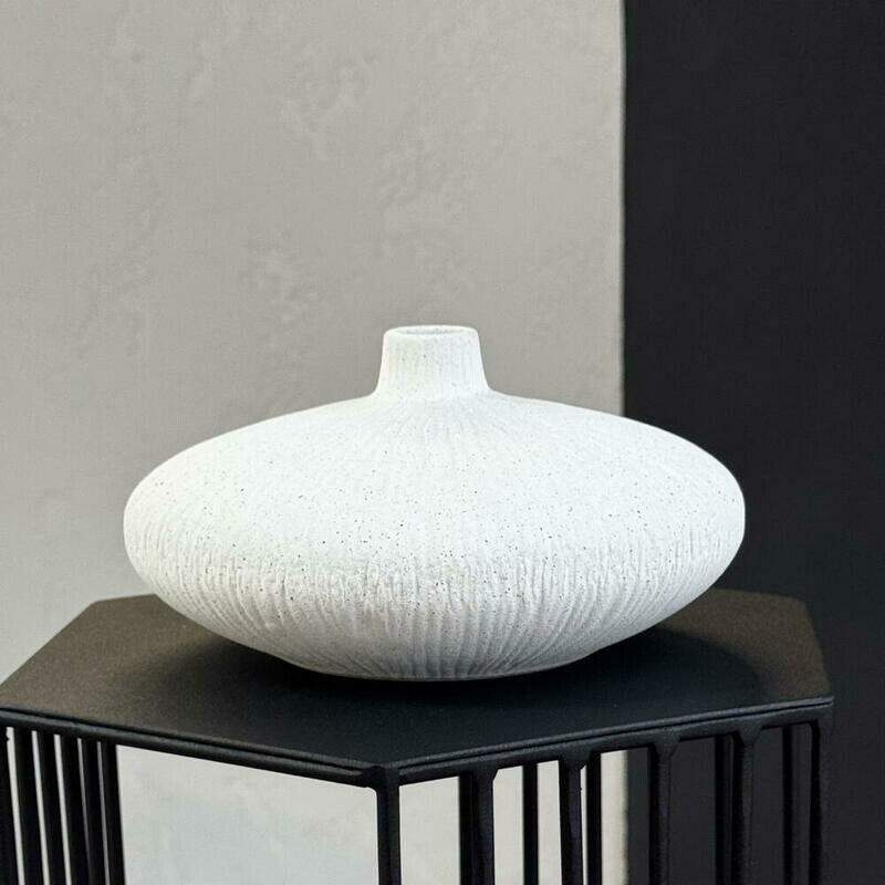 Рельефная глиняная ваза, ваза керамика