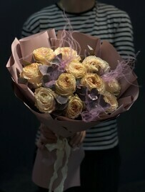 Букет Голландская Роза Кремовая