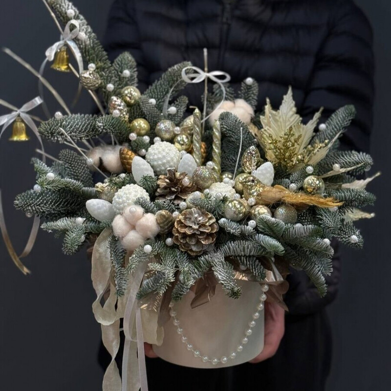 Цилинд Ёлка Премиум Новогодняя Новый Год , делюкс