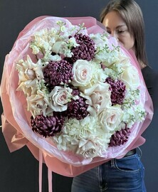 Авторский букет " Любимой маме"