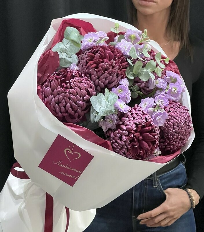 Avtorskij buket " Lyubimij Mame", premium