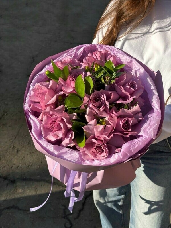 Сиреневые французские розы, сиреневый сон