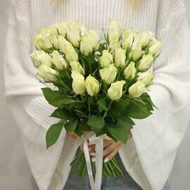 Buket roz Keniya 35sm (35sht)