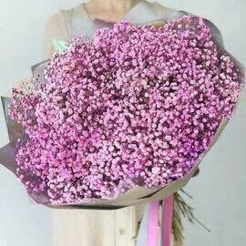 Buket iz gipsofili «Nezhnaya dimka»