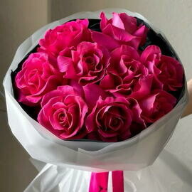 Buket roz Pink Flojd 60sm