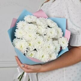 Букет кустовой хризантемы Алтай (5шт)