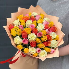 Buket roz Keniya (25sht)