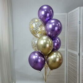 Vozdushnij fontan sirenevij