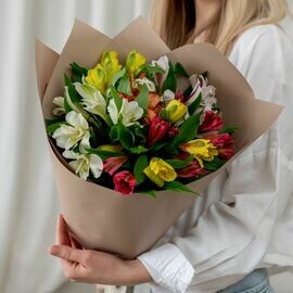 Al_stromeriya buket iz 7sht