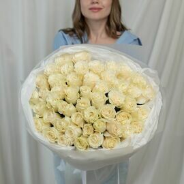 51 белая роза