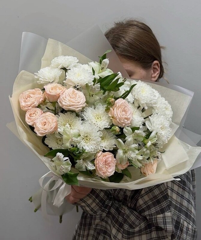 Сборный букет из Альстромерий, стандартный