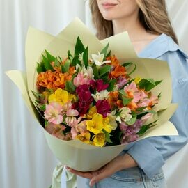 Альстромерия букет из 15шт 