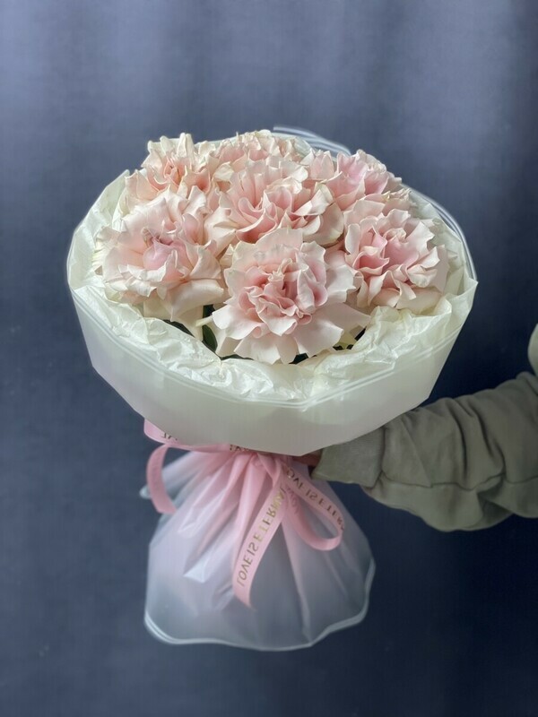 Букет «Ажурный зефир», стандартный