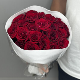 Buket iz krasnih roz