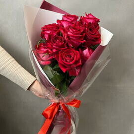 Букет из 9 красных роз