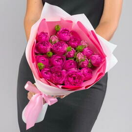 Кустовые пионовидные розы