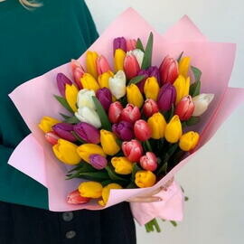 Buket iz tyul_panov miks 51sht